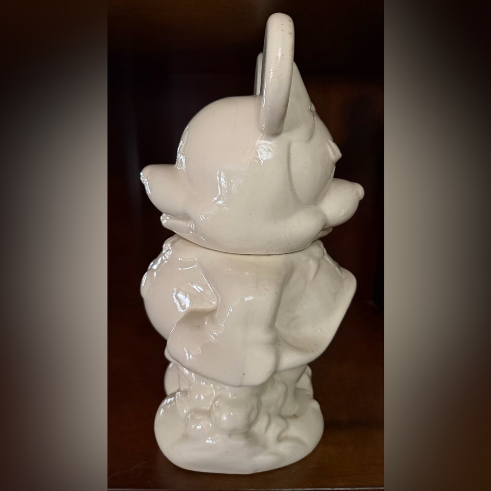 Disney 1947 Vintage Turnabout 2 Sided Mickey & Minnie Mouse Cookie Jar - Picture 4 of 7